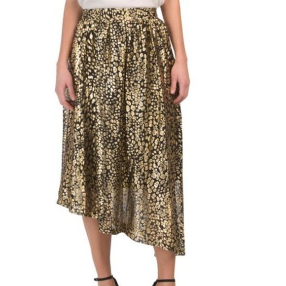 RACHEL Rachel Roy Dresses & Skirts - NWT Rachel Roy gold foil metallic skirt, small